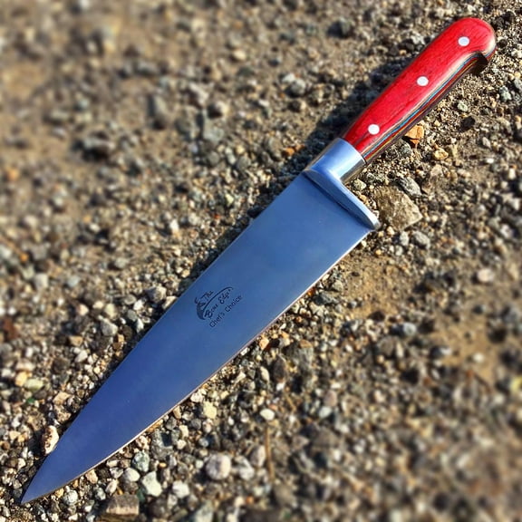 TheBoneEdge 12.5' Chef Choice Cooking Kitchen Knife Stainless Steel Wood Handle