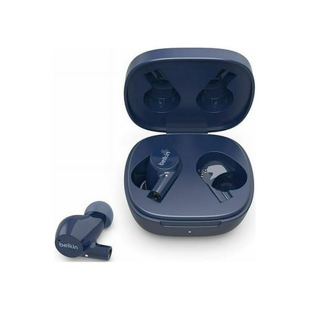 Belkin - SOUNDFORM Rise True Wireless Earbuds - Blue