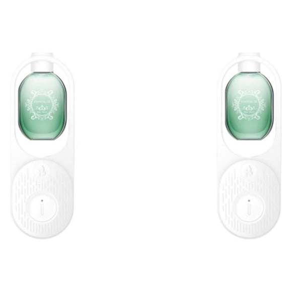 Naiovety ABS Air Freshener Battery Powered Rechargeable Office Fragrance Running Timing 5 Diffuser Quiet Home Gear Bedroom Type2 NO2
