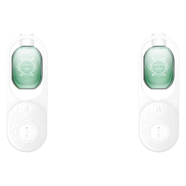 Naiovety ABS Air Freshener Battery Powered Rechargeable Office Fragrance Running Timing 5 Diffuser Quiet Home Gear Bedroom Type2 NO2