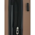 thumbnail image 5 of Travelers Club 20" Expandable Rolling Hard Side Carry-on Luggage, Mocha Brown, 5 of 11