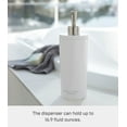 thumbnail image 6 of Yamazaki Home  Round Shower Dispenser - Three Styles, ABS Plastic, Body Soap, 16.9 fluid oz., 500 ml White, 6 of 7