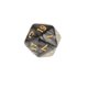 thumbnail image 5 of 7 dados poliédricos de 16 mm para juegos de mesa D&amp;D, color negro, 5 of 9