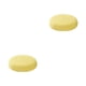 thumbnail image 3 of Matsuzay Cojines De Taburete Con Pinzas Respaldo Banda Elástica Fácil De Instalar Funda Extraíble Lavable A Máquina Amarillo amarillo 2Conjunto, 3 of 6