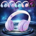 thumbnail image 6 of Yufenmy Clearance,Headphones Deals,Wireless Bluetooth Over Ear Headphones Foldable Lightweight Bluetooth Headphones with Microphone Headphones with Deep Bass for Cellphone Travel Office Home, 6 of 9