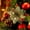 Gold #2, variant on 1pc Christmas Tree Ornaments Christmas Simulation Flower Ornament