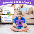 thumbnail image 5 of Contixo 7" Kids Tablet Bundle, 15 Apps,  Kids Ages 3-7, Tablet & Headphones, Android Tablet, Parental Controls, WiFi – Purple, 5 of 8