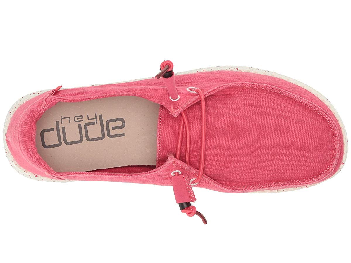 Hey Dude Womens Wendy Coral - Size 7 