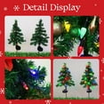 thumbnail image 6 of Yhmxh 2.4FT Solar Christmas Tree Garden Stake Lights Outdoor Christmas Tree Yard Decorations, Solar Xmas Tree Lights Waterproof Solar Christmas Lights for Yard Front Porch Pathway Cemetery Decor, 6 of 7