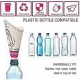 thumbnail image 4 of 50 Pcs Disposable Female Urination Device, Pee Funnel For Women Portable Female Urinal Funnel, 5 Packs 10 Count(50 Counts), 4 of 5