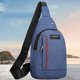 thumbnail image 1 of Paquete de mensajero informal para hombre, bolso deportivo de un solo hombro de lona suave, bolsillos para exteriores Sywqhk Para Estrenar, 1 of 3