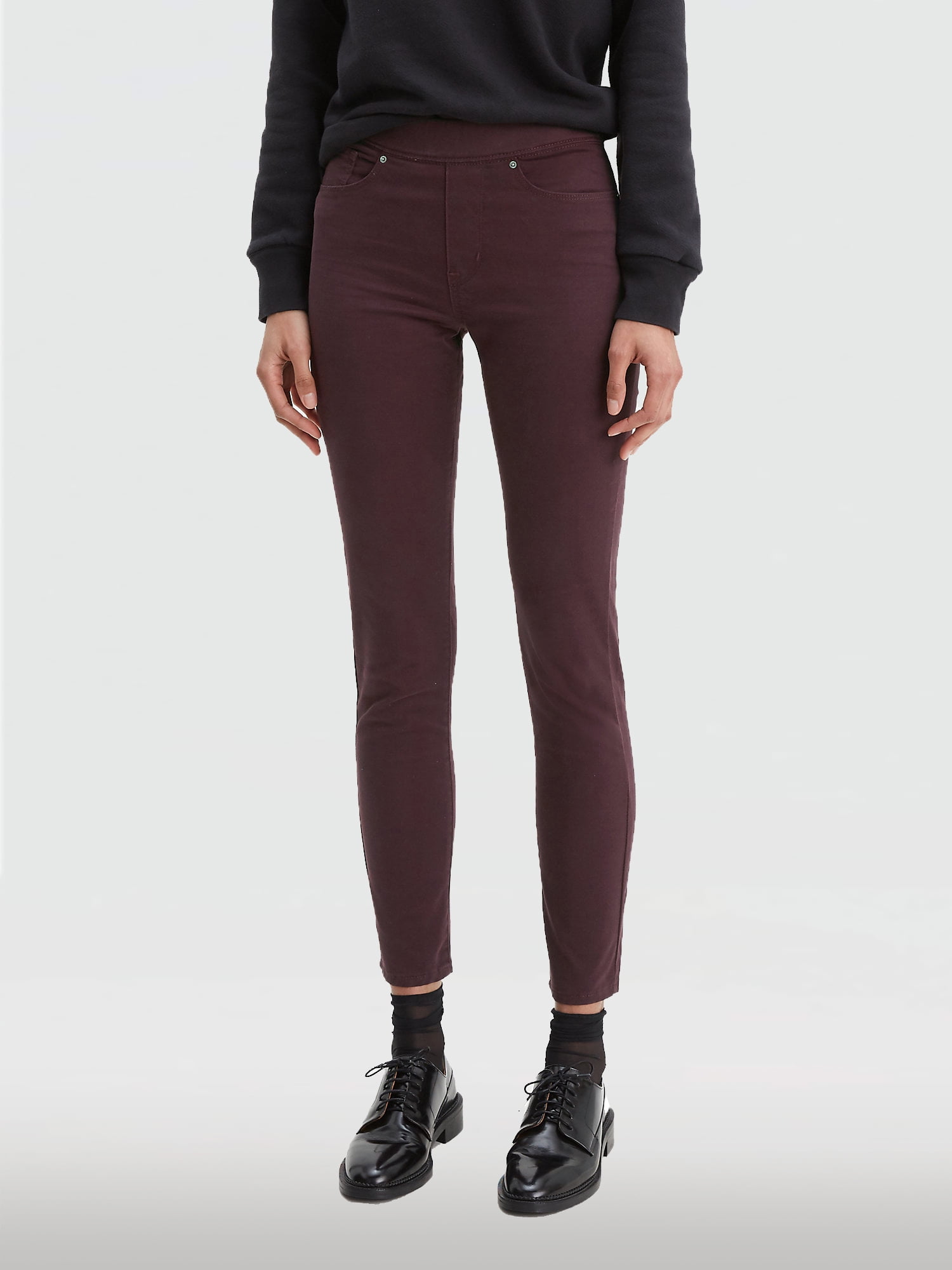 women's levi's pull up jeans
