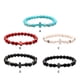 thumbnail image 4 of Pulseras de Cuentas de Piedra Natural Sonducket Duraderas Negro Brillante, 4 of 6
