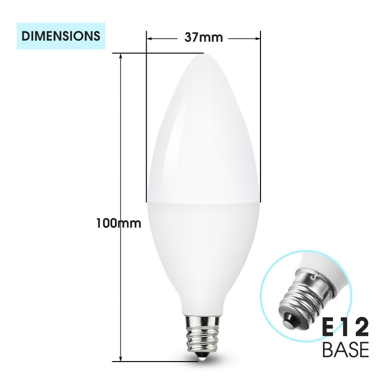 YANSUN 20-Watt Equivalent E12 B11 Dimmable Color Changing LED Light Bulb with Remote Control (2-Pack) YANSUN 20-Watt Equivalent E12 B11 Dimmable Color Changing LED Light Bulb with Remote Control (2-Pack)