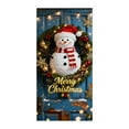thumbnail image 1 of Décorations de Noël Intérieures 35 X 71 Po Housse de Porte de Noël Rideau de Porte de Noël Jour de Noël Décoration de Porte et Mur Décoration de Fête de Festival Décorations de Porte de Noël, 1 of 6