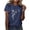B-Navy, variant on Women's Sunflower Graphic Shirts - Ladies Graphic Tees Vintage Sunflowers Casual Short Sleeve Crew Neck Shirts Cute Floral Print T-Shirts Summer Tops