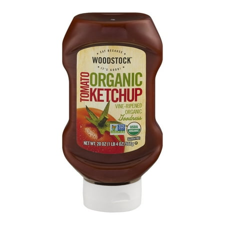 Organic Ketchup - (2 Pack) Woodstock Organic Tomato Ketchup 20 oz