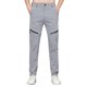 thumbnail image 2 of Pantalones largos para hombre, de color liso, de seda helada, elásticos, con cordón, informales, deportivos, para hombre, 2 of 6