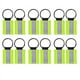 thumbnail image 1 of Reflectante de 12 Piezas, Etiquetas Reflectantes de Alta Visibilidad, Colgantes Reflectantes para Mochila, Bolso, Collar de Perro, 1 of 5