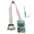 thumbnail image 3 of Mini Carte Ethernet 2.5G Carte Réseau RJ45 Adaptateur Réseau Gigabit Mini Pci-E 2500Mbps Carte Contrôleur RJ45 LAN, 3 of 5