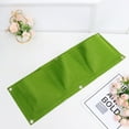 thumbnail image 3 of WHAMVOX Garden Bags Vertical Wall-mounted Plant Bag Felt Planting Bag 59.5*22.2*0.1cm, 3 of 8