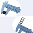 thumbnail image 3 of Lefu 0-150mm Vernier Étriers Double Règle Échelle Plastique Profondeur Hauteur Outil de Mesure, 3 of 9