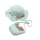 thumbnail image 2 of Sombrero de sol para niñas y niños, sombreros transpirables para la playa de verano, bolso portátil con flores, accesorio para la cabeza, Ropa, zapatos y accesorios Miscelánea Bolso verde claro Sonducket AP014103-02, 2 of 6