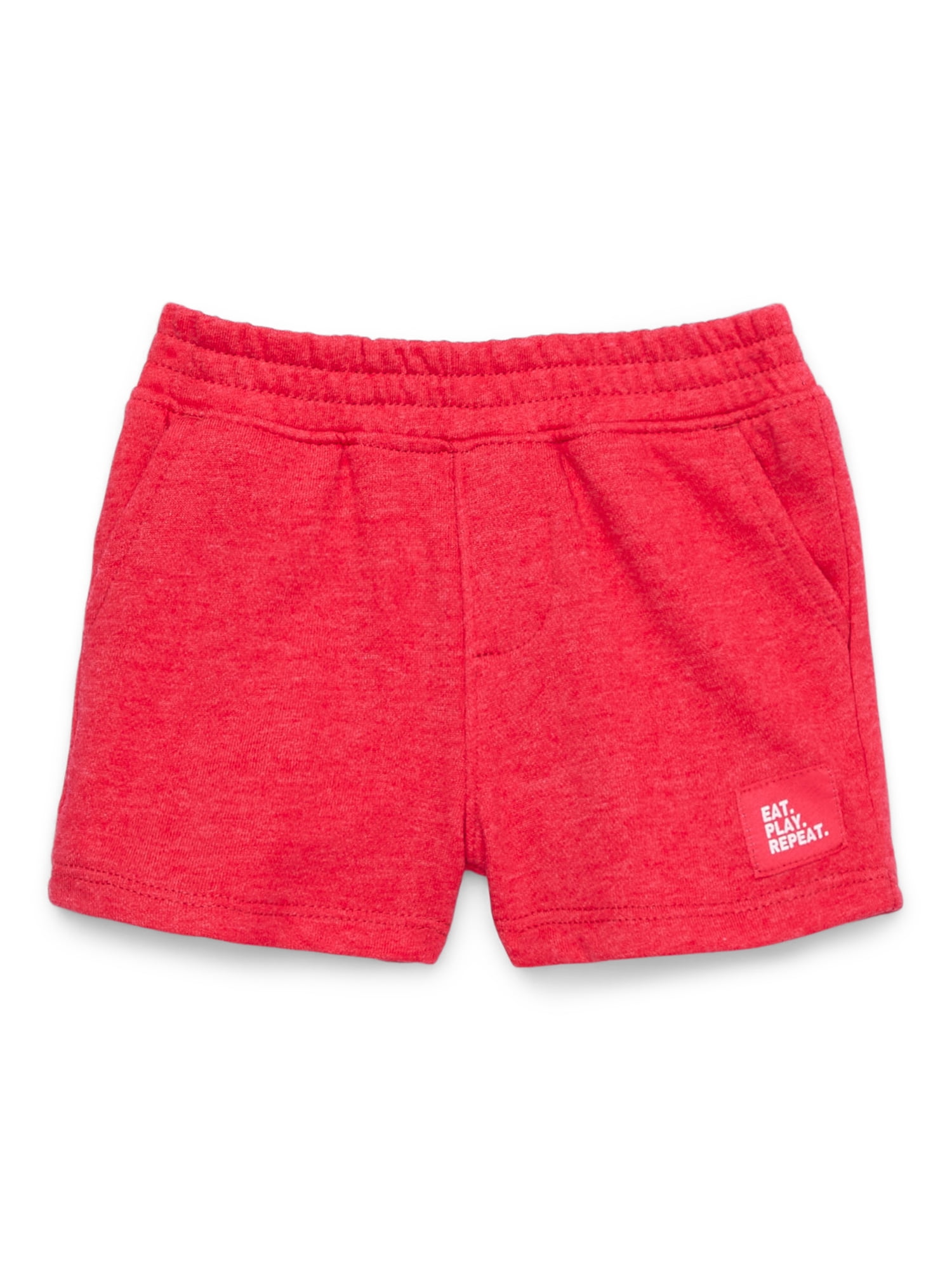 Garanimals Baby Boy French Terry Shorts Multipack, 3-Pack, Sizes 0-24 Months