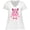 AA-White, variant on Inktastic Cute Monster, Pink Monster, Funny Monster, Horns Women's Plus Size V-Neck T-Shirt
