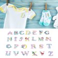 thumbnail image 4 of 26 Letter Patches, 26 Letters Iron On Letter Patches Soft Skin Friendly  For Shoe For Jacket For Stockings, 4 of 8