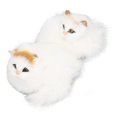 thumbnail image 3 of Set of 2 realistic cat plush toys for desk, 3 of 3