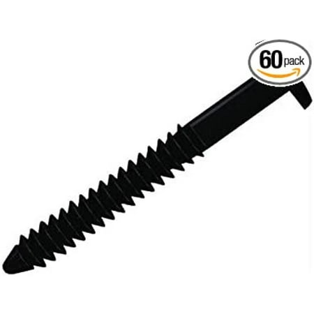 

LeCeleBee Black 3 Shutter Lok Peg Fasteners 60 Pack Spikes Longer and Stronger No Chipping By brand LeCeleBee