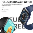 thumbnail image 2 of Smart Watch NikouMX 1,57 pulgadas pantalla táctil Fitness Monitor de ritmo cardíaco a prueba de agua, 2 of 8