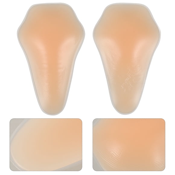 Milisten 1Par Protector De Rodillas De Silicona Adhesiva Para Patinaje Y Snowboard Con Amortiguación Cómoda