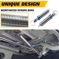 thumbnail image 6 of Xotic Tech 2PCS Trunk Lids Lift Supports Springs Rear Trunk Spring Lifting Device 6"-9" Metal Blue Adjustable Auto Cars Tail Boot Lid Lifter Tool for Sedan Without Hydraulic Rod Lifting Device, 6 of 9