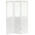 thumbnail image 2 of Oriental Furniture 6 ft. Tall Adjustable Shutter Room Divider White - 3 Panel, 2 of 6