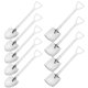 thumbnail image 3 of 1 Conjunto de 20pcs Spoons Spoons Cucharas de acero inoxidable Cucharas Cucharas de mezcla de café, 3 of 5