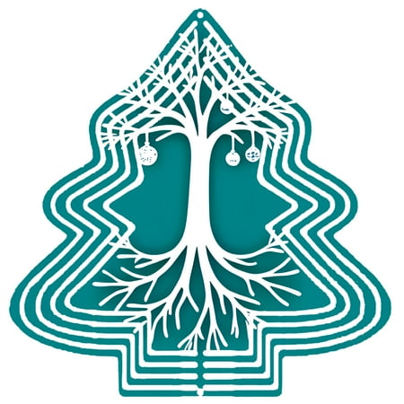 Intricate Metal Hanging Tree-Shaped Wind Decorations – Festive Garden Spinners with Symmetrical Design for Yard and Garden Decor Intricate Metal Hanging Tree-Shaped Wind Decorations – Festive Garden Spinners with Symmetrical Design for Yard and Garden Decor