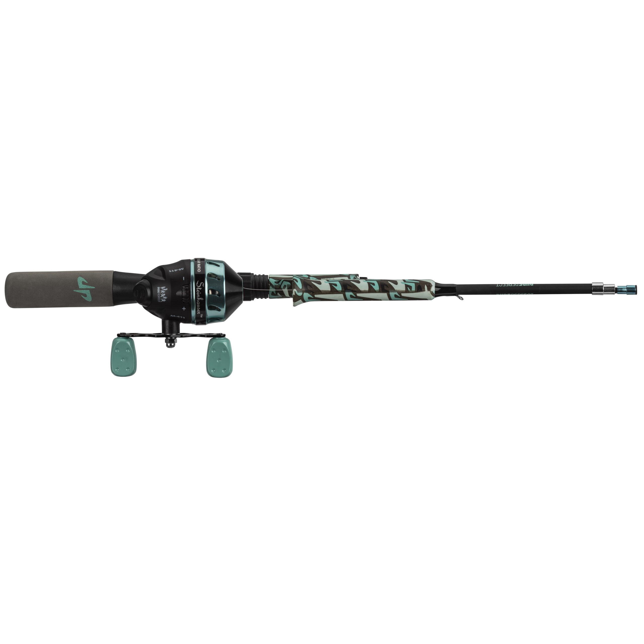 Profishiency Dude Perfect Telescopic Spincast Fiberglass Fishing Combo