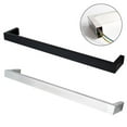 thumbnail image 5 of Electric Towel Rail Warmer 1 Bar Radiator Stand Wall Mount Bathroom Heated Rack Black, 5 of 5