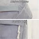thumbnail image 3 of Mochila bonita, bolso de pana esponjoso estético, estuche para lápices con sonrisa, estuche para bolígrafos (gris, mochila), pana de alta calidad, suave y cómoda, 3 of 5
