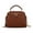 Brown, variant on MKF Collection Samira Vegan Leather Women's Satchel Bag, Designer Crossbody Purse Handbag by Mia K - Brown