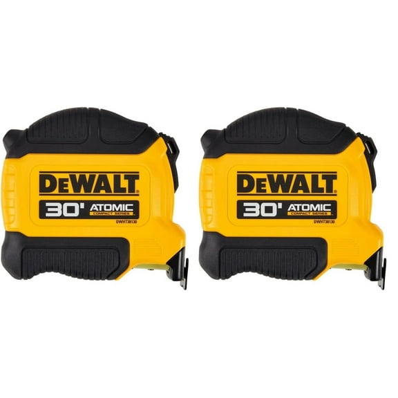 Dewalt DWHT38130S Atomic 30' Tape Measure (2 Pack)
