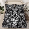 thumbnail image 2 of Adults Damask Gothic Sheet&nbsp;Set Antique Victorian Bed&nbsp;Sheets&nbsp;Set Twin, 2 of 5