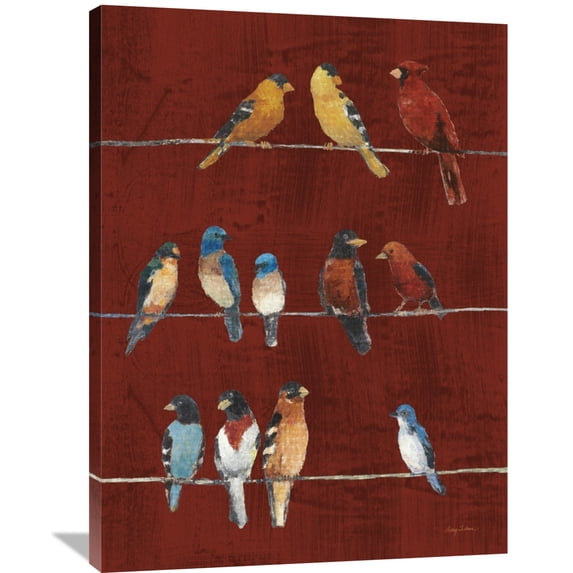 Global Gallery Avery Tillmon 'The Usual Suspects VI' Canvas Wall Art