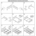 thumbnail image 6 of Mingshanou Metal Platform Bed Frame/12.4" Under Bed Storage/Reinforced Platform/Noise Free/Easy Assembly,Twin WENDONGZH, 6 of 9