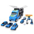 thumbnail image 2 of Portable Container Truck Car Toy Detachable Carrier Truck Toy Car Transporter Container Truck Toy Cars Vehicles Model Toy Cars For Kid Boy Birthday Gift Toys, 2 of 8