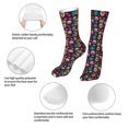 thumbnail image 3 of Fuzoiu Cute Animal Print Crew Socks,Casual Athletic Gym LightWeight Thin Socks,Casual Crew Socks for Men Woman,Calf Length Crew Socks, 3 of 7