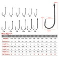 thumbnail image 2 of 200 Pack Treble Hooks  Strong Steel Hooks for Fishing, Black Nickel Finish, Sharp Barbed Hooks for Freshwater & Saltwater, 2 of 5