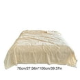 thumbnail image 4 of HOZADOIE Fleece Throw Blanket for Couch Sofa, Super Soft and Warm Blankets, White Throw All Season Use, Cozy, Plush, Lightweight, 27.5x39 Inches, 4 of 7